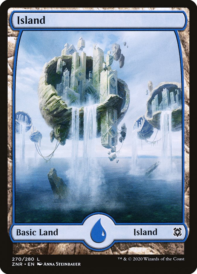 Island (270) [Zendikar Rising] - Destination Retro