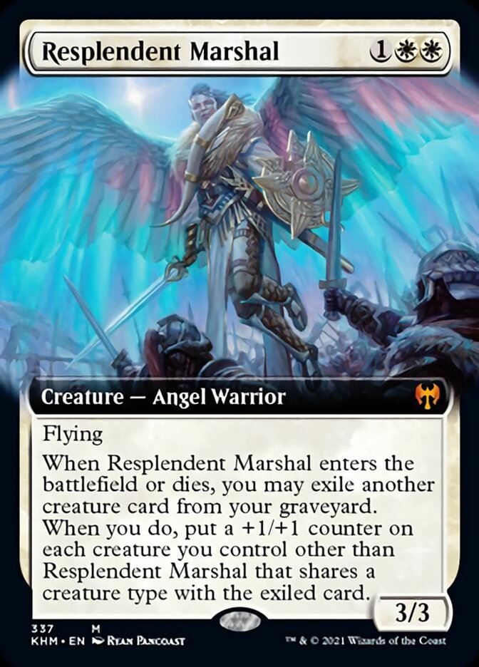 Resplendent Marshal (Extended Art) [Kaldheim] - Destination Retro
