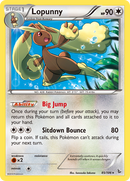 Lopunny (85/106) [XY: Flashfire] - Destination Retro