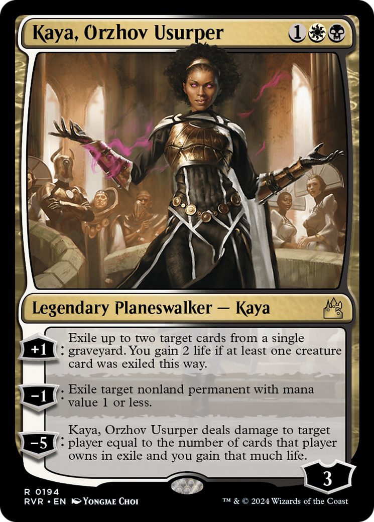 Kaya, Orzhov Usurper [Ravnica Remastered] - Destination Retro