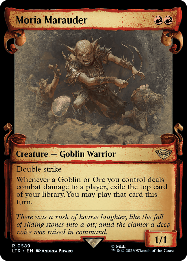 Moria Marauder [The Lord of the Rings: Tales of Middle-Earth Showcase Scrolls] - Destination Retro