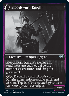 Bloodsworn Squire // Bloodsworn Knight [Innistrad: Double Feature] - Destination Retro