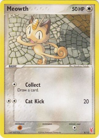 Meowth (4/12) [EX: Trainer Kit 2 - Plusle] - Destination Retro