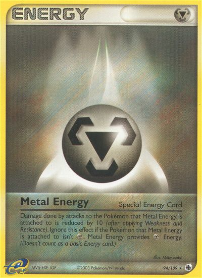 Metal Energy (94/109) [EX: Ruby & Sapphire] - Destination Retro