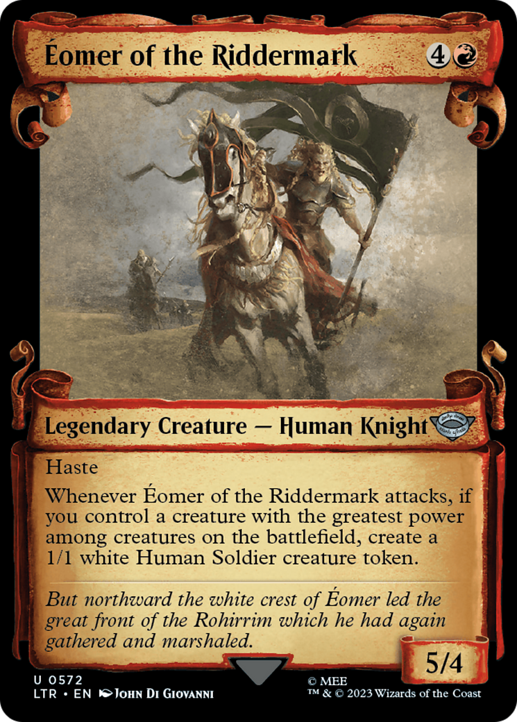 Eomer of the Riddermark [The Lord of the Rings: Tales of Middle-Earth Showcase Scrolls] - Destination Retro