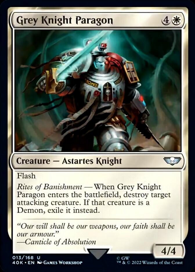 Grey Knight Paragon [Universes Beyond: Warhammer 40,000] - Destination Retro