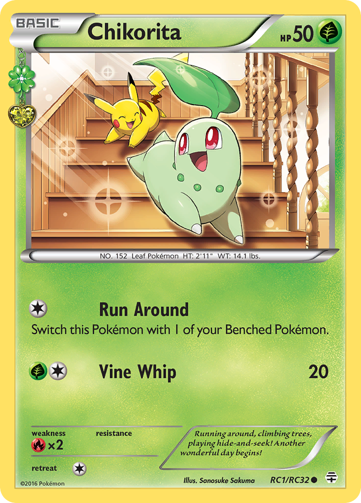 Chikorita (RC1/RC32) [XY: Generations] - Destination Retro