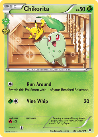 Chikorita (RC1/RC32) [XY: Generations] - Destination Retro