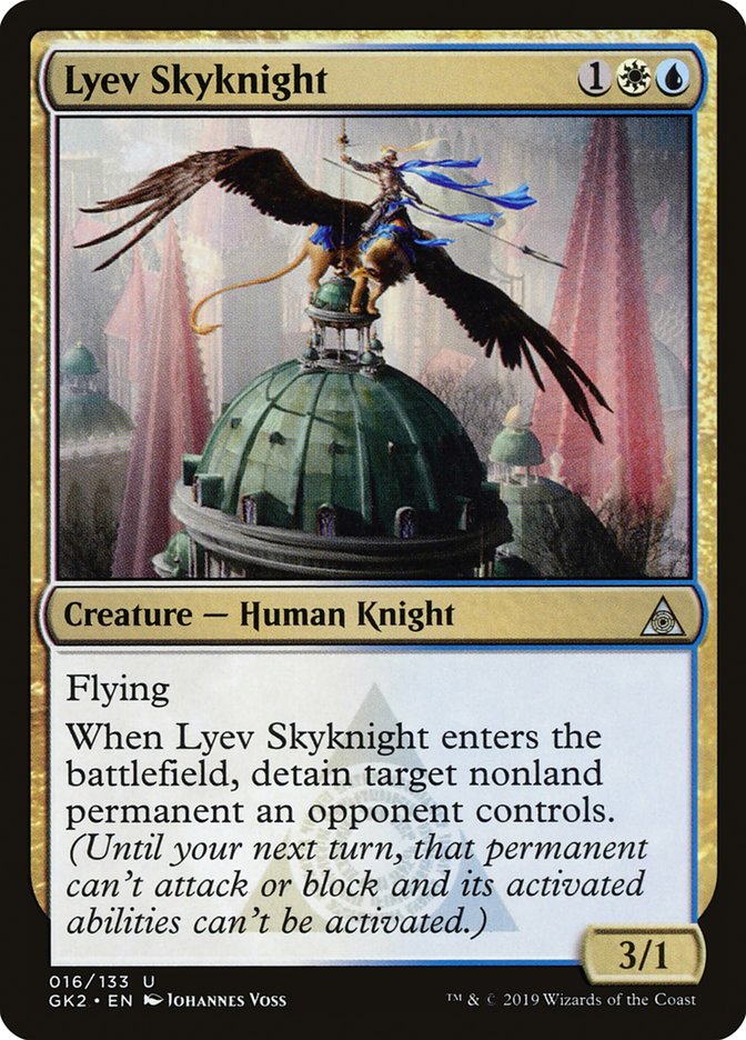 Lyev Skyknight [Ravnica Allegiance Guild Kit] - Destination Retro