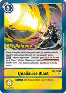 Qualialise Blast [BT7-100] [Next Adventure Pre-Release Cards] - Destination Retro