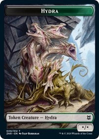 Hydra // Kor Warrior Double-sided Token [Zendikar Rising Tokens] - Destination Retro