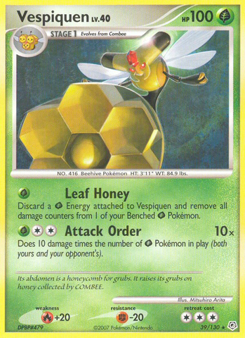 Vespiquen (39/130) [Diamond & Pearl: Base Set] - Destination Retro