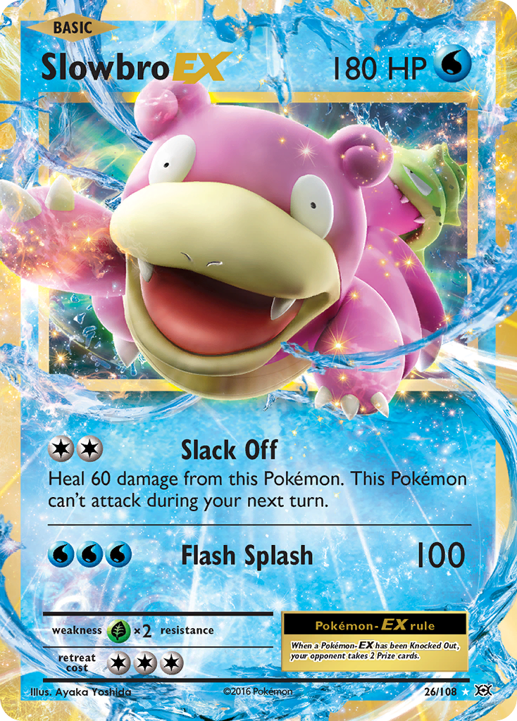 Slowbro EX (26/108) [XY: Evolutions] - Destination Retro