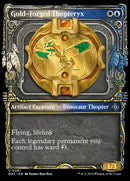 Gold-Forged Thopteryx (Showcase) [March of the Machine: The Aftermath] - Destination Retro