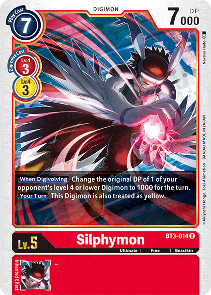 Silphymon [BT3-014] [Release Special Booster Ver.1.5] - Destination Retro