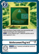 Reinforcement Plug-In 0 [BT10-109] [Xros Encounter Pre-Release Cards] - Destination Retro