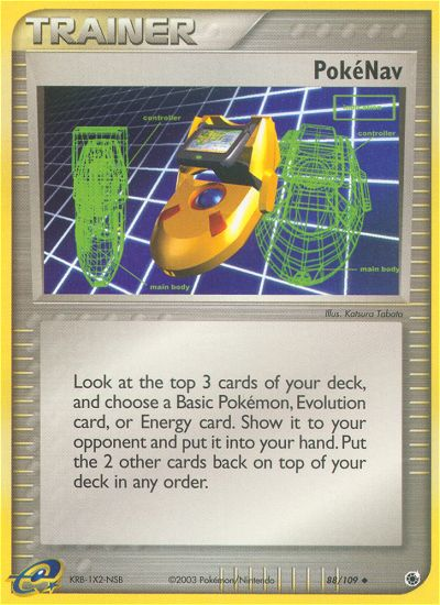 PokeNav (88/109) [EX: Ruby & Sapphire] - Destination Retro