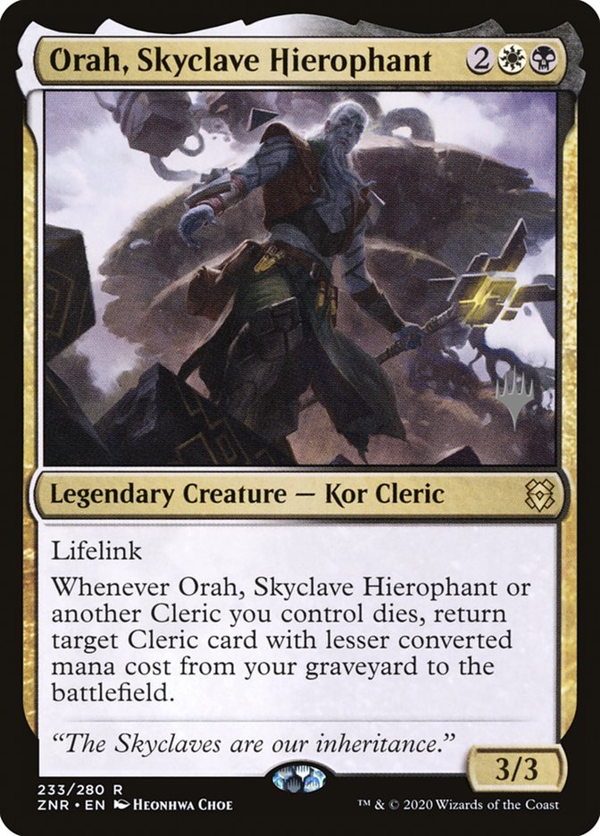 Orah, Skyclave Hierophant (Promo Pack) [Zendikar Rising Promos] - Destination Retro