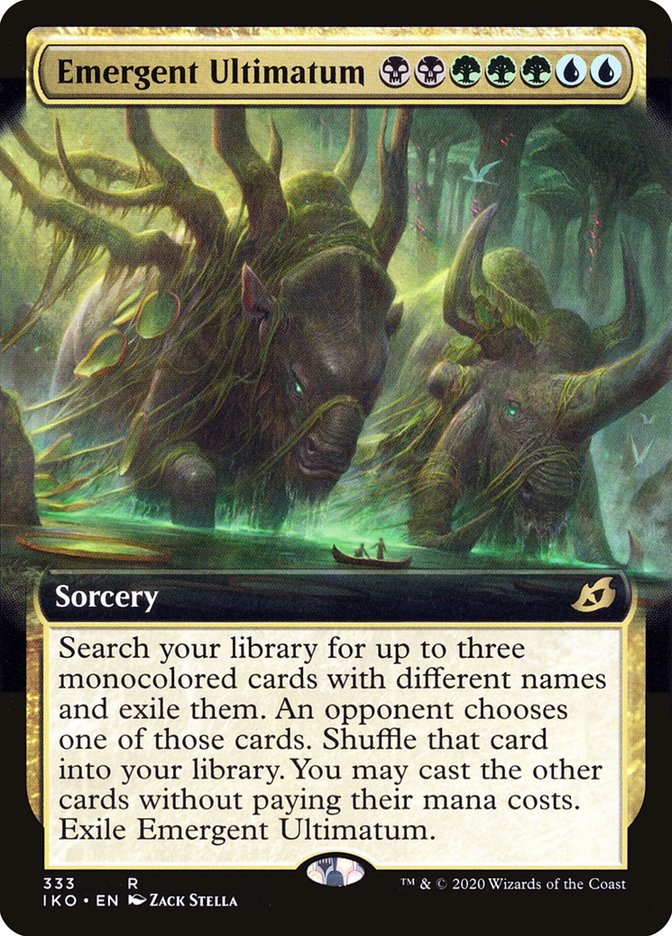 Emergent Ultimatum (Extended Art) [Ikoria: Lair of Behemoths] - Destination Retro