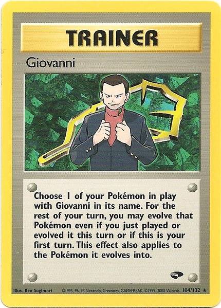 Giovanni (104/132) [Gym Challenge Unlimited] - Destination Retro