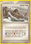 Island Cave (89/101) [EX: Hidden Legends] - Destination Retro
