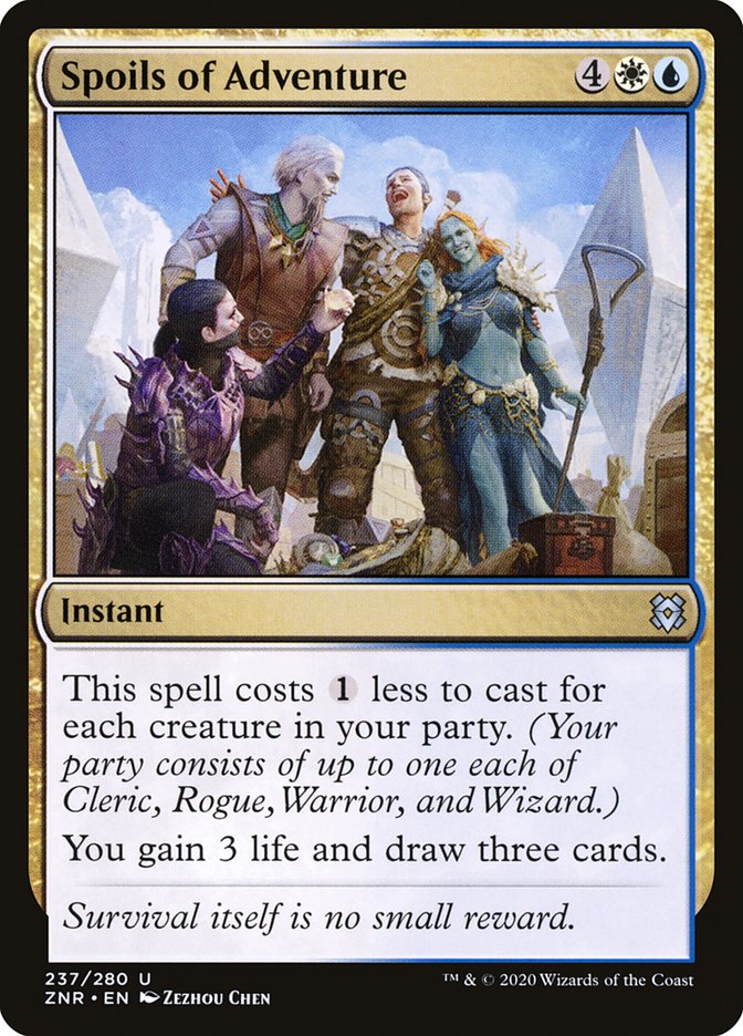 Spoils of Adventure [Zendikar Rising] - Destination Retro