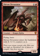 Shivan Devastator [Dominaria United Prerelease Promos] - Destination Retro