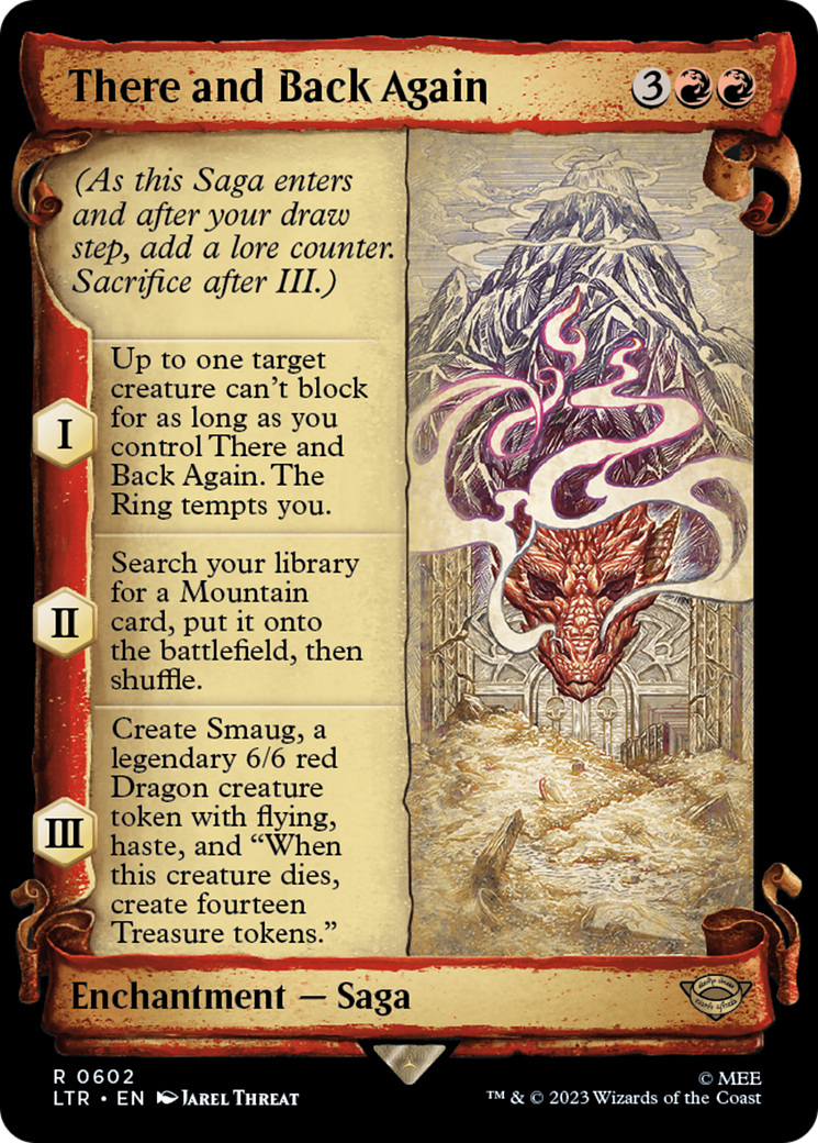 There and Back Again [The Lord of the Rings: Tales of Middle-Earth Showcase Scrolls] - Destination Retro