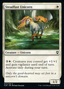 Steadfast Unicorn [Commander Legends: Battle for Baldur's Gate] - Destination Retro