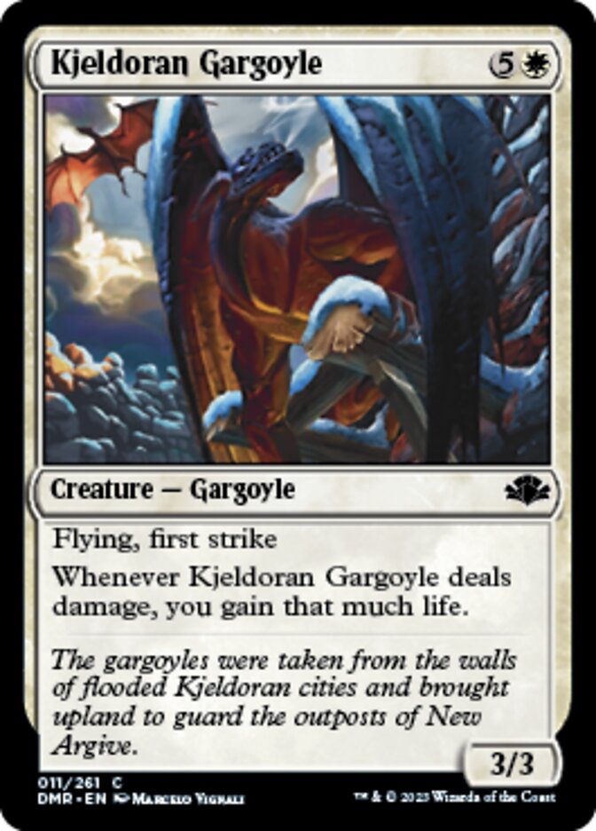Kjeldoran Gargoyle [Dominaria Remastered] - Destination Retro