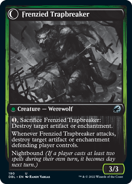Outland Liberator // Frenzied Trapbreaker [Innistrad: Double Feature] - Destination Retro