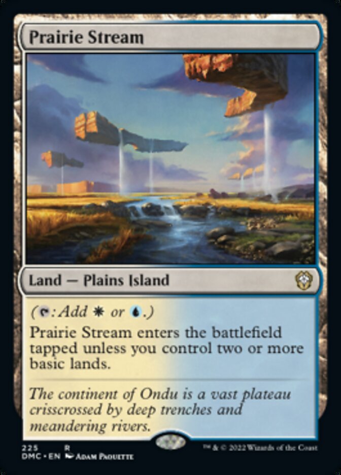 Prairie Stream [Dominaria United Commander] - Destination Retro