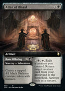 Altar of Bhaal // Bone Offering (Extended Art) [Commander Legends: Battle for Baldur's Gate] - Destination Retro