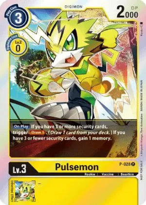 Pulsemon [P-028] (Alternative Art) [Double Diamond] - Destination Retro