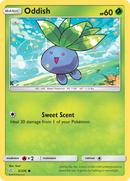 Oddish (2/236) [Sun & Moon: Cosmic Eclipse] - Destination Retro