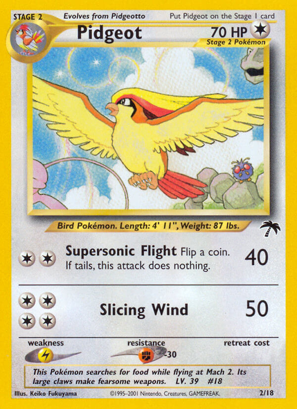 Pidgeot (2/18) [Southern Islands] - Destination Retro