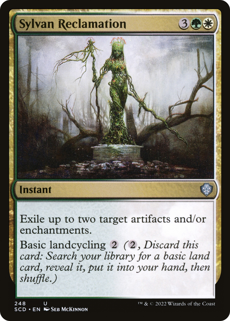 Sylvan Reclamation [Starter Commander Decks] - Destination Retro