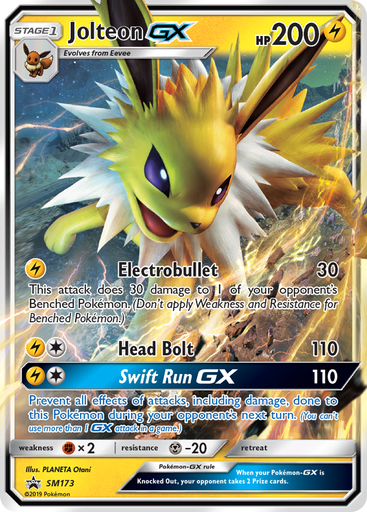 Jolteon GX (SM173) [Sun & Moon: Black Star Promos] - Destination Retro