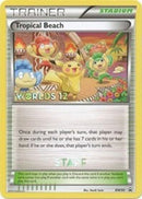 Tropical Beach (BW50) (Staff) [Black & White: Black Star Promos] - Destination Retro