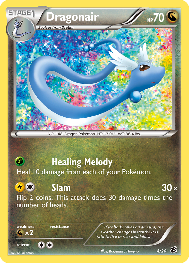 Dragonair (4/20) [Black & White: Dragon Vault] - Destination Retro