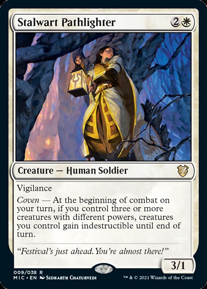 Stalwart Pathlighter [Innistrad: Midnight Hunt Commander] - Destination Retro