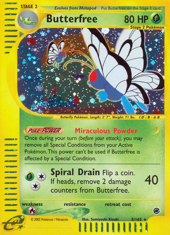Butterfree (5/165) [Expedition: Base Set] - Destination Retro
