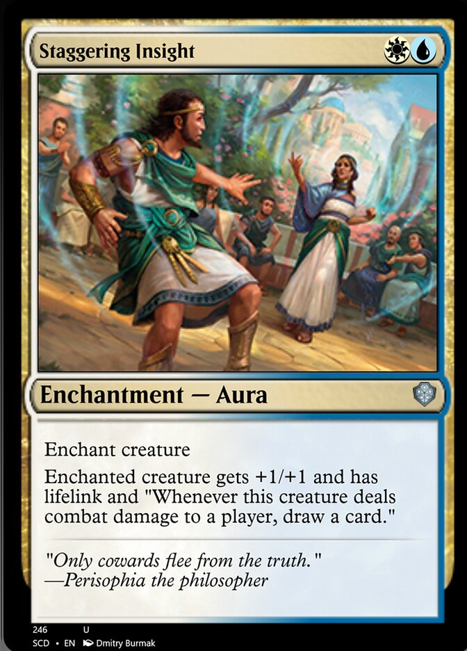 Staggering Insight [Starter Commander Decks] - Destination Retro