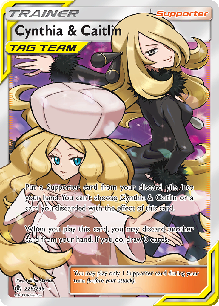 Cynthia & Caitlin (228/236) [Sun & Moon: Cosmic Eclipse] - Destination Retro