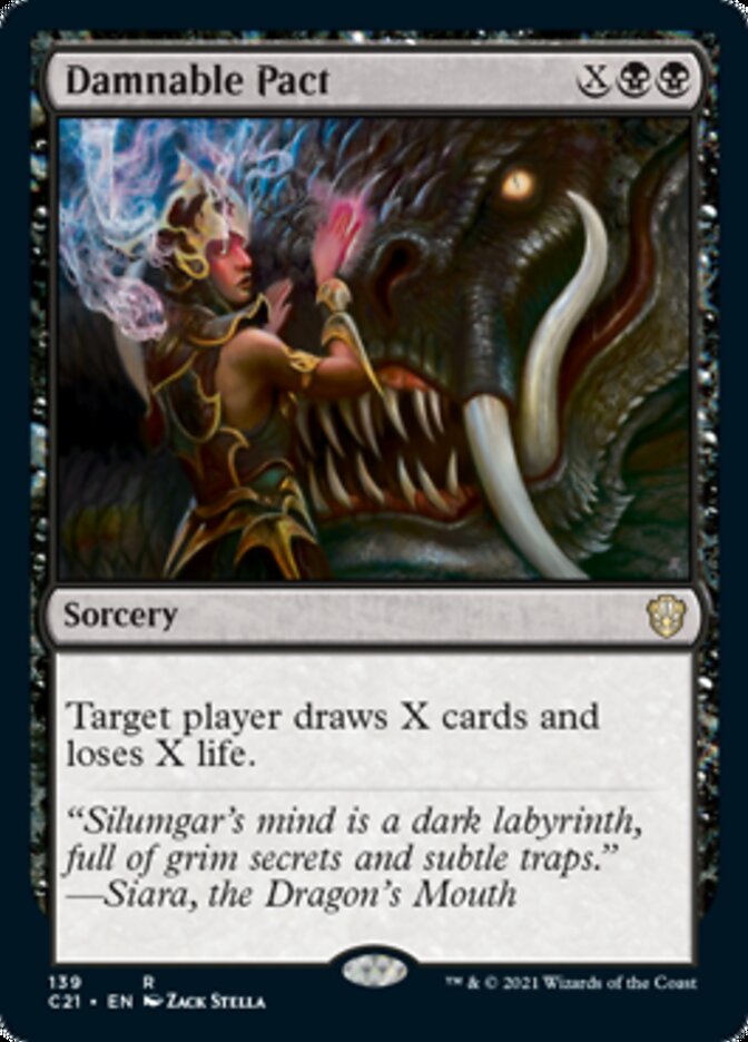 Damnable Pact [Commander 2021] - Destination Retro