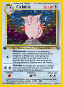 Clefable (1/64) [Jungle 1st Edition] - Destination Retro