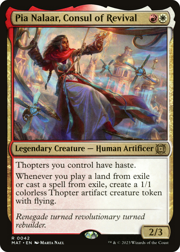 Pia Nalaar, Consul of Revival [March of the Machine: The Aftermath] - Destination Retro