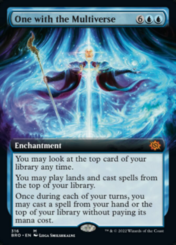One with the Multiverse (Extended Art) [The Brothers' War] - Destination Retro