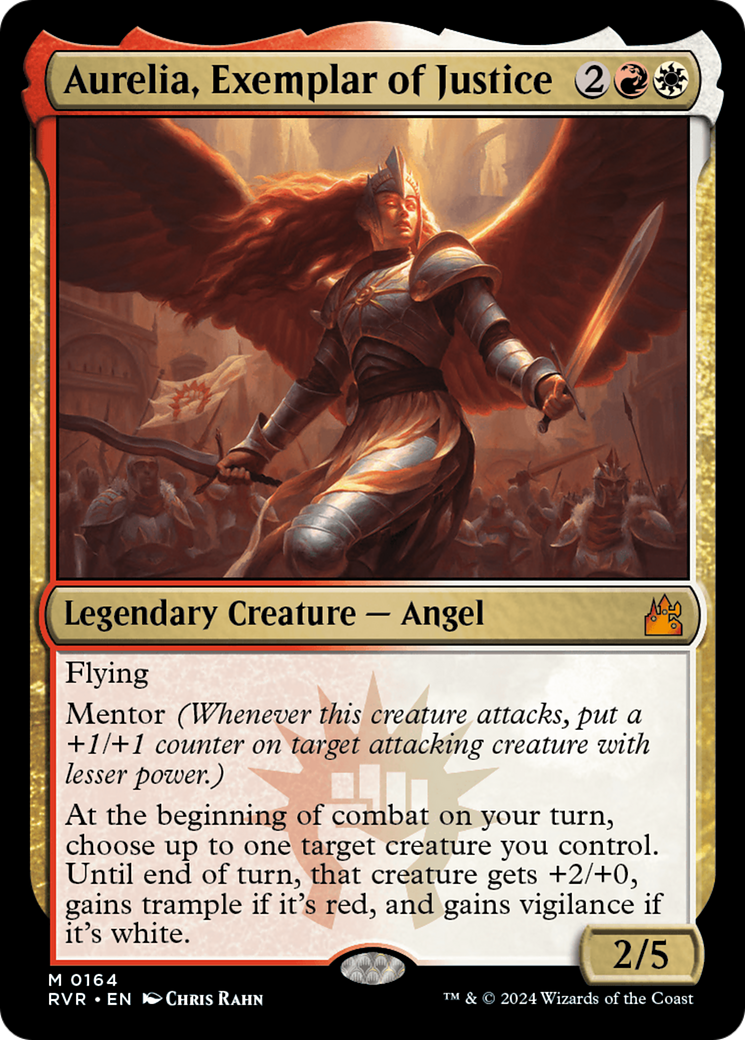 Aurelia, Exemplar of Justice [Ravnica Remastered] - Destination Retro
