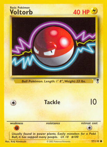 Voltorb (97/110) [Legendary Collection] - Destination Retro